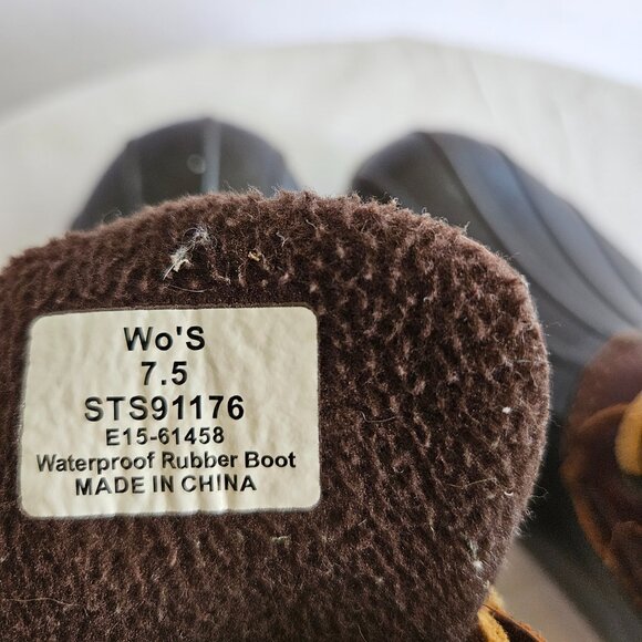 Sperry Top Sider Women's Size 7.5M Waterproof Duck Boots - Picture 5 of 6